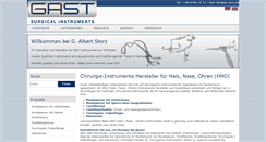 Desktop Screenshot of ga-storz.de