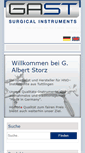 Mobile Screenshot of ga-storz.de